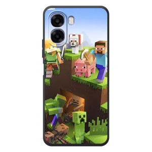 Чохли для OPPO A6x (Персонажі МайнКрафт) – Майн-крафт