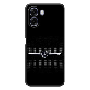 Силіконовий бампер з картинкою машини на OPPO A6x – Mercedes