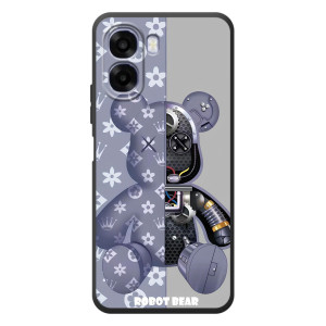 Силиконовый чехол для OPPO A6x – Медведь Louis Vuitton