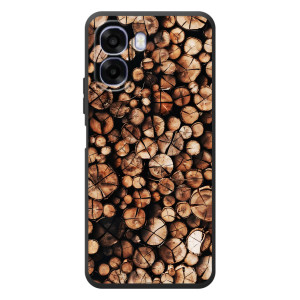 Текстурный Чехол для OPPO A6x – Дрова