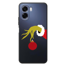 Зимні Чохли для ОРО A6х - прозорий фон – Грінч з іграшкою