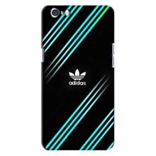 Чохли Адидас для Oppo A71 (AlphaPrint) (Адідас з полосами)