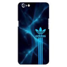 Чохли Адидас для Oppo A71 (AlphaPrint) (Синій Адідас)