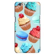 Чохли з фруктами для Oppo A71 (VPrint) (Кексики)