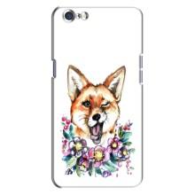Чохли з картинкою Лисичка для Oppo A71 (VPrint) (Весела лисичка)