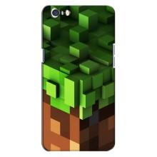 Чохол Майнкрафт на Oppo A71 (AlphaPrint) Minecraft (текстура Майнкрафт)