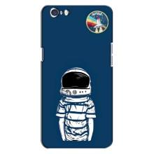 Чохол NASA для Oppo A71 (AlphaPrint) (Хлопчик в шоломі)