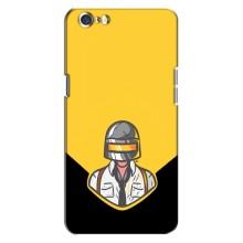 Чеjхол PUBG для ОППО A71 (AlphaPrint) (Пабг в шоломі)