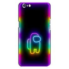 Чохли Амонг Ас для Oppo A71 (AlphaPrint) (Яскравий скін)