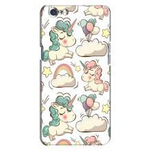 Чехол для Оппо А71 - (Единорожки - Новинки) (AlphaPrint) – Единорожки