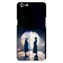 Чехлы Венсдей на Oppo A71 Уэнсдей (AlphaPrint) (Уэнздей и Инид)