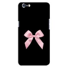 Чехол банты для Oppo A71 – Бант на черном