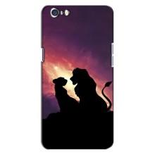 Чехол Король лев на Оппо А71 (Симба и Налу)