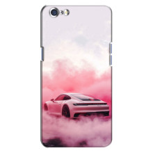 Чехол с авто Порше для Oppo A71 – Розовый Порше