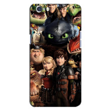 Чехол как приручить дракона на Oppo A71 (Персонажи дракона)