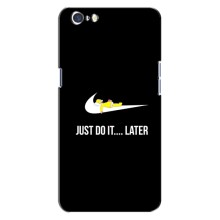 Чехол с логотипом Найк на Oppo A71 (Nike just do it)