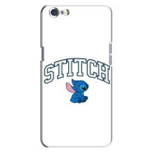 Чехол с принтом Стич на Oppo A71 – Стич лого