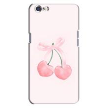 Чехол с розовым рисунком для Oppo A71 – Розовые вишни