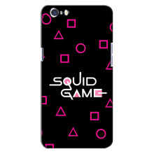 Чехол Гра в кальмара для Oppo A71 – Логотип игры кальмара