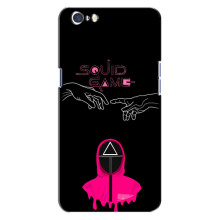 Чехол Гра в кальмара для Oppo A71 – Охранник