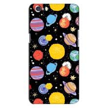 Космічні Чохли для ОППО A71 (VPrint) (Намальовані планети)
