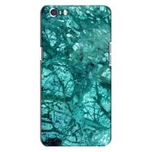 Мраморний чехол на Oppo A71 (VPrint) (Зелений мрамор)