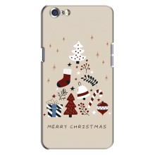 Різдвяні Чохли для Oppo A71 (VPrint) (Merry Christmas)