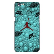 Силиконовый Чехол Nike Air Jordan на Оппо А71 – Джордан Найк