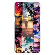 Силиконовый чехол с КАРТИНКАМИ лето для Oppo A71 (AlphaPrint) – Летний отпуск