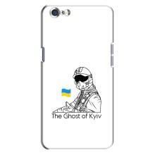 Защитные чехлы (Призрак Киева) для Oppo A71 (AlphaPrint) – Летчик Киева