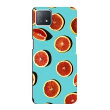 Чехлы с Фруктами для Oppo a72 (5G) (VPrint) (Грейпфрут)