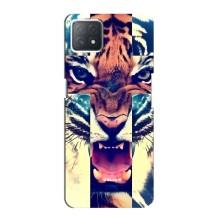 Чехлы с изображением разных животных для Oppo a72 (5G) (Яркий Тигр)