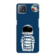 Чехол NASA для Oppo a72 (5G) (AlphaPrint) (Мальчик в шлеме)