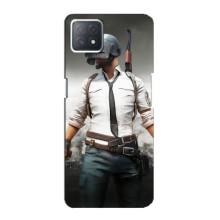 Чехол PUBG для Оппо А72 (5G) (AlphaPrint) (Пабг мен)