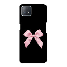 Чехол банты для Oppo a72 (5G) – Бант на черном