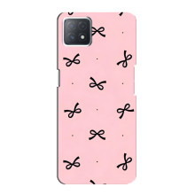 Чехол банты для Oppo a72 (5G) – Черные бантики