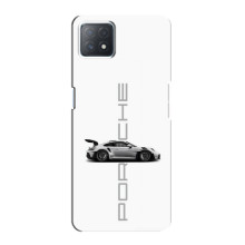 Чохол з авто Порше для Oppo a72 (5G) – білий порше