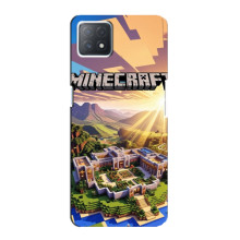 Чехол с картинками Майнкрафт для Оппо А72 (5G) – Minecraft