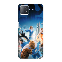 Чохол з принтом Фантастична четвірка для Oppo a72 (5G) – Герої фантастичної четвірки