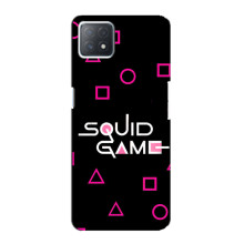 Чохол Гра в кальмара для Oppo a72 (5G) – Лого гра кальмара