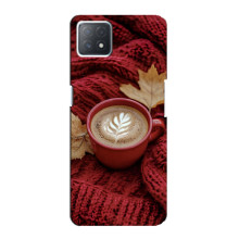 Чохол з унікальним дизайном 'Осінь з кавою' для Oppo a72 (5G) – Кава на ковдрі