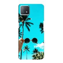 Силиконовый чехол с КАРТИНКАМИ лето для Oppo a72 (5G) (AlphaPrint) (Взгляд лето)