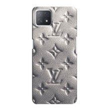 Текстурный Чехол Louis Vuitton для Оппо А72 (5G) – Бежевый ЛВ