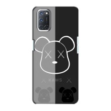 Чехлы для Oppo A72 - Bearbrick Louis Vuitton (PREMIUMPrint) (БеарБрик глаза)