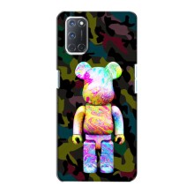 Чехлы для Oppo A72 - Bearbrick Louis Vuitton (PREMIUMPrint) (Яркий Bearbrick)