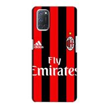 Чохли для Oppo A72 (VPrint) - Футбольні клуби (Milan)