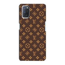 Чохли Луі Вітон для Oppo A72 (AlphaPrint - LOUIS VUITTON) (фон LOUIS VUITTON)