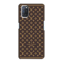 Чохли Луі Вітон для Oppo A72 (AlphaPrint - LOUIS VUITTON) (шпалери LV)