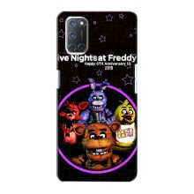 Чехлы Пять ночей с Фредди для Оппо А72 – Лого Фредди