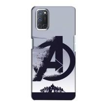 Чехлы с героями Марвел Oppo A72 (VPrint)